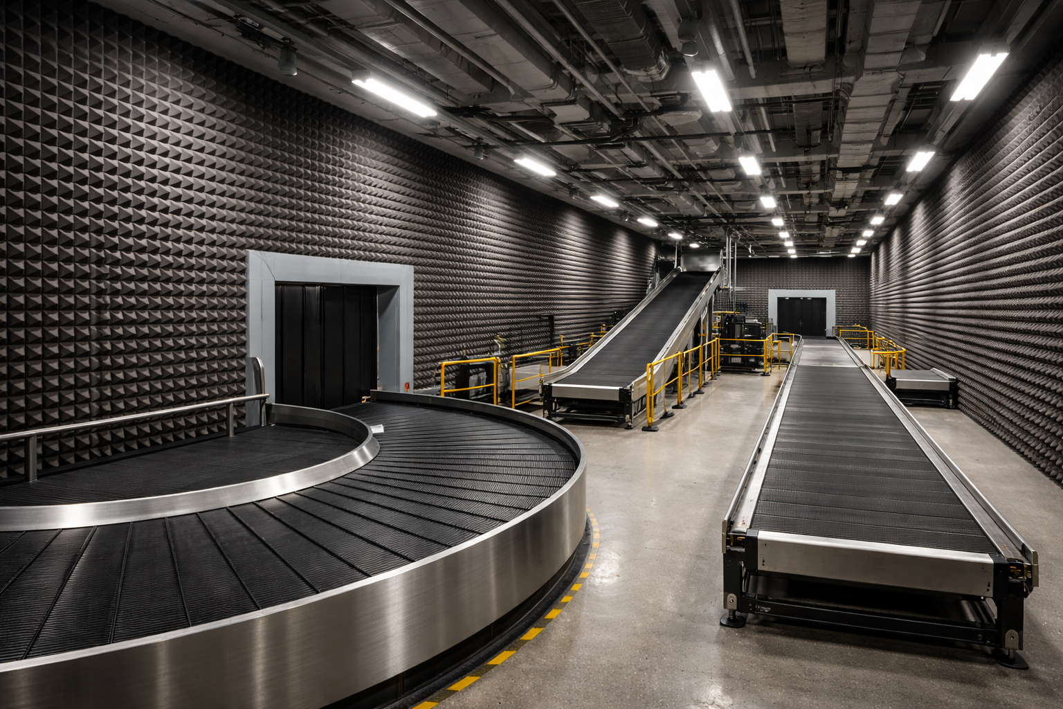 Foam airport facility