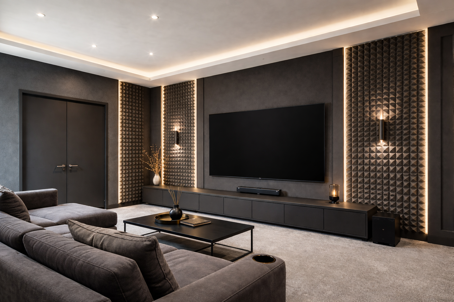 Foam home theater
