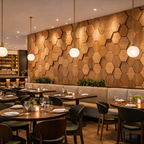 restaurant wood hex